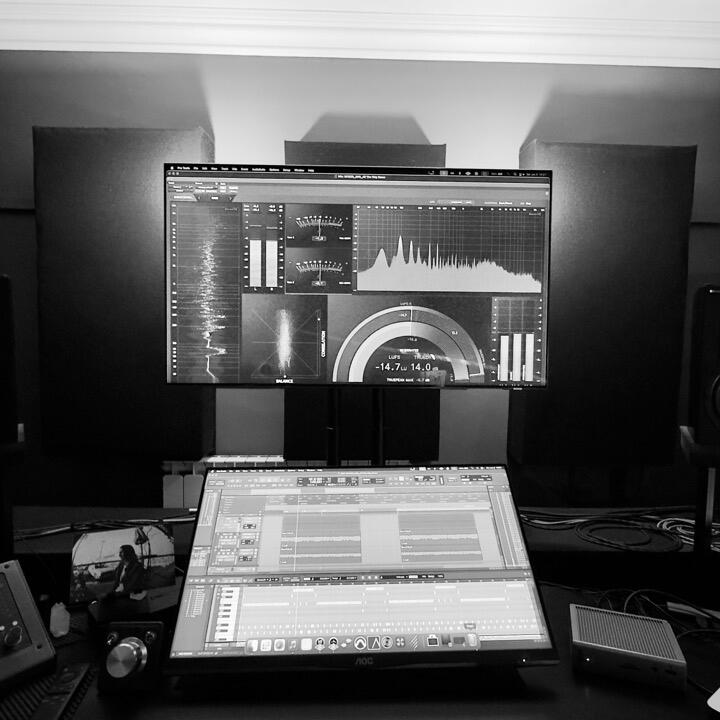 Black Rocque Studio Control Room